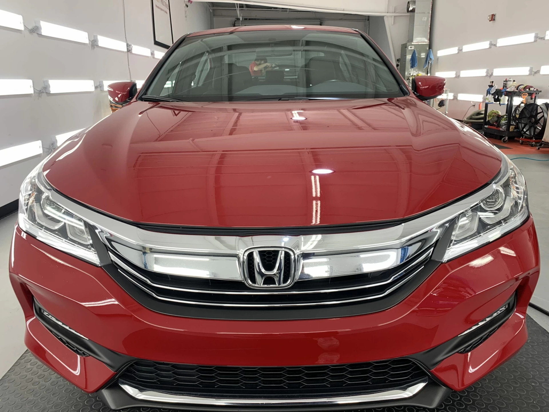 Полировка и покрытие керамикой  Honda Accord 2018