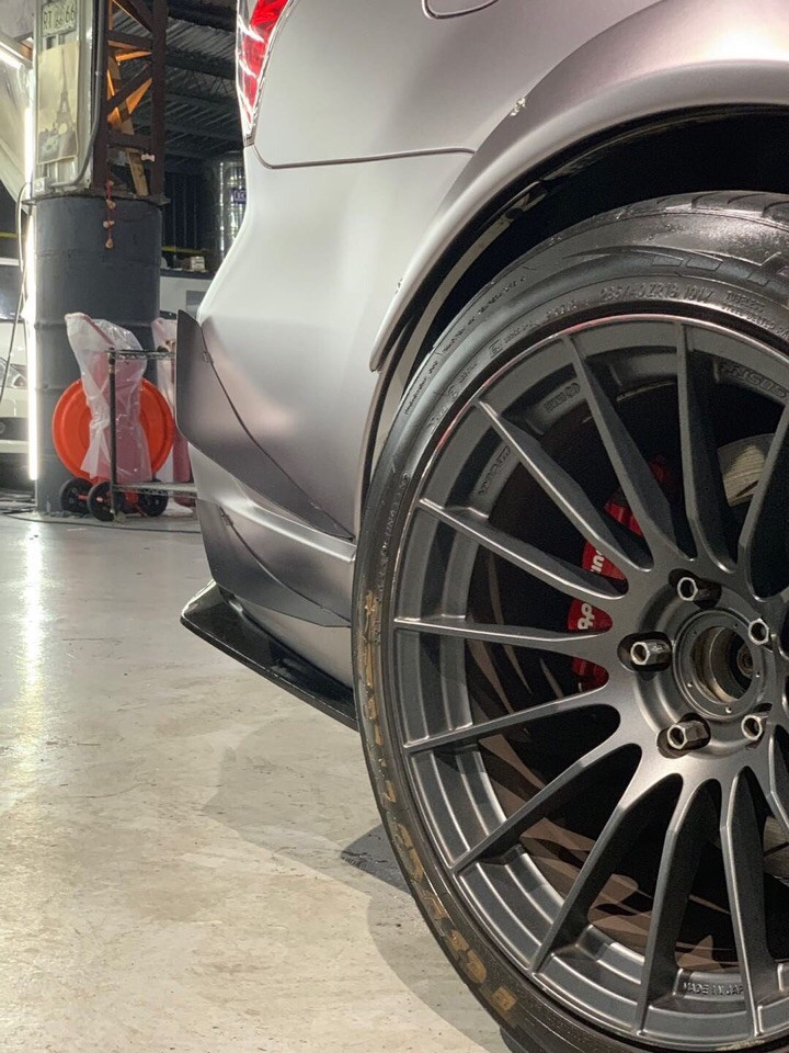 Оклейка пленкой Ford цвет matte metallic ECH02 Gunsmoke grey
