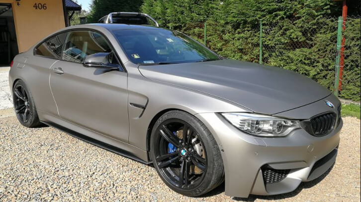 Оклейка пленкой 3M 1080-M230 (Matte Grey Aluminium)