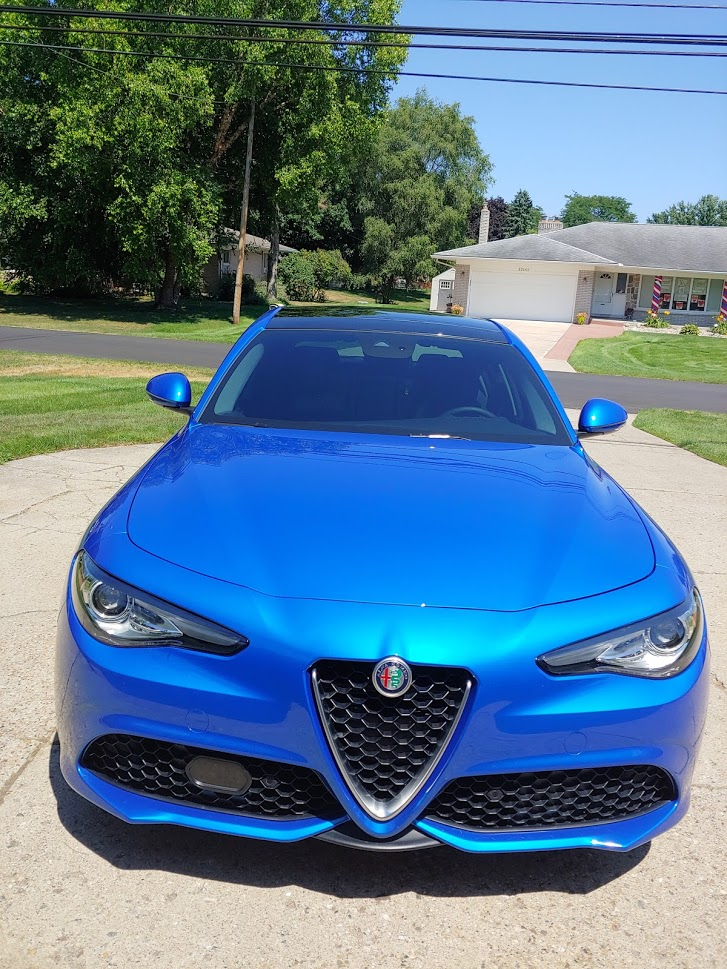 Полировка и покрытие керамикой Alfa Romeo Giulia Ti Sport Q4