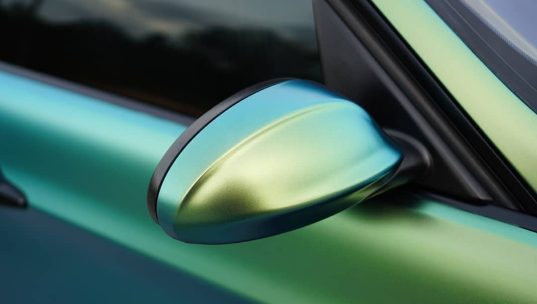 Оклейка пленкой BMW цвет satin color Drift RD08 Teal Neon Lapis