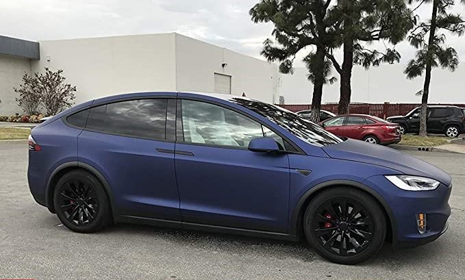 Оклейка пленкой 3M 2080-M217 (Matte Slate Blue Metallic)