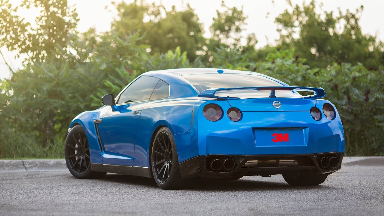 Оклейка пленкой 3M 1080-G337 (Gloss Blue Fire)